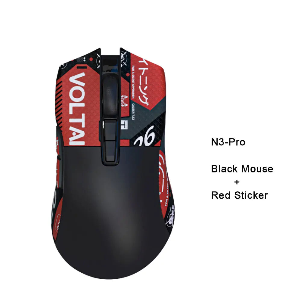 Motospeed Darmoshark N3 Pro Bluetooth vezeték nélküli gamer egér, dupla 8K, hárommódú, újratölthető, PAW3395, 64g, ergonomikus gamer egér