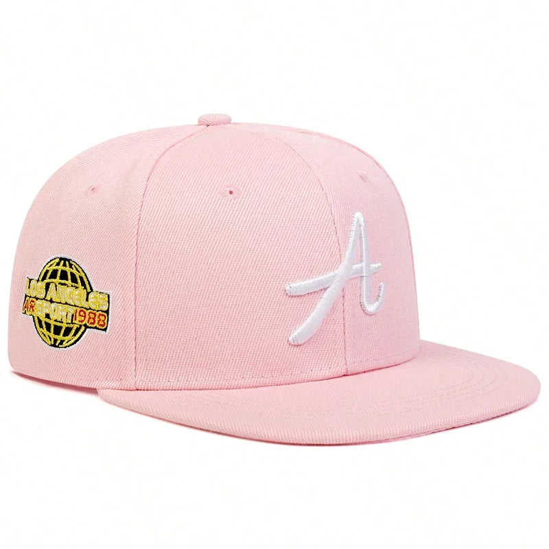 Unisex Gothic Letter Embroidery Hip-hop Hats Outdoor Adjustable Casual Baseball Caps Sunscreen Hat Sports Golf Cap
