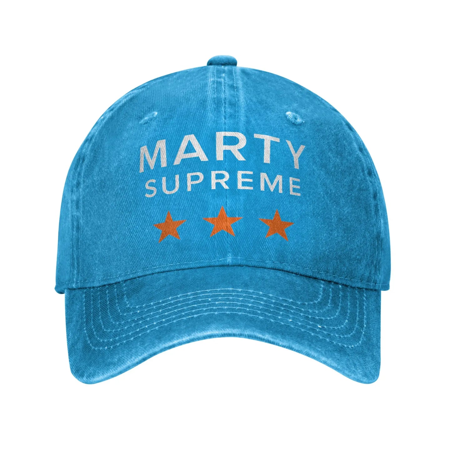 Marty Supreme Movie Print Cap for Men Women Cotton Trucker Hat Daily Wear Baseball Cap Adjustable