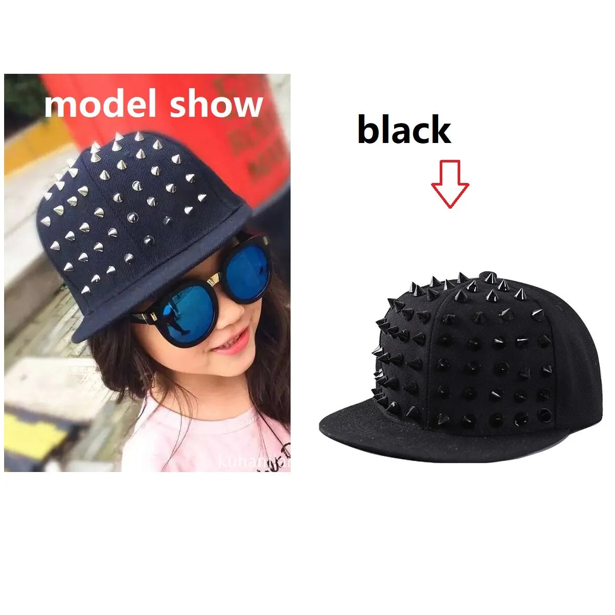 Brand Oohmy Back Closed Baseball Cap for Small Head Lady Man Blank Hiphop Snapback Hat Fitted Flat Caps 58cm to 60cm