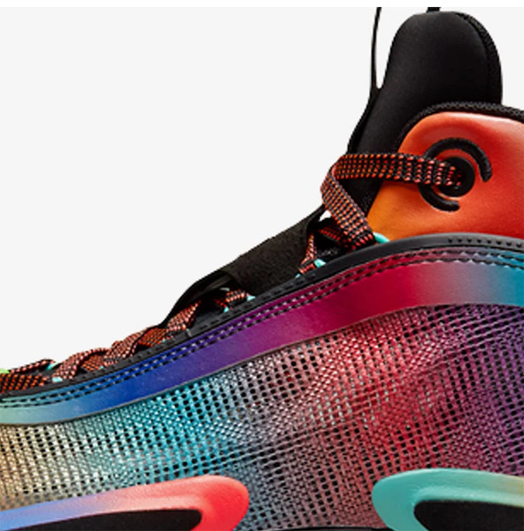 Nike Authentic Jordan Unisex Rainbow Mid-Top - Scarpe da basket resistenti DN4200-064
