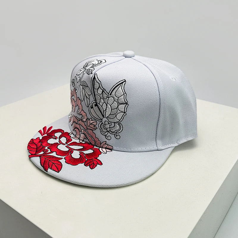 Bonés de Basebol com Bordado de Padrão China Chic, Respiráveis, Novos, Unissexo, Estilo Étnico, com Pala, Versáteis, Proteção Solar, Moda Hip Hop