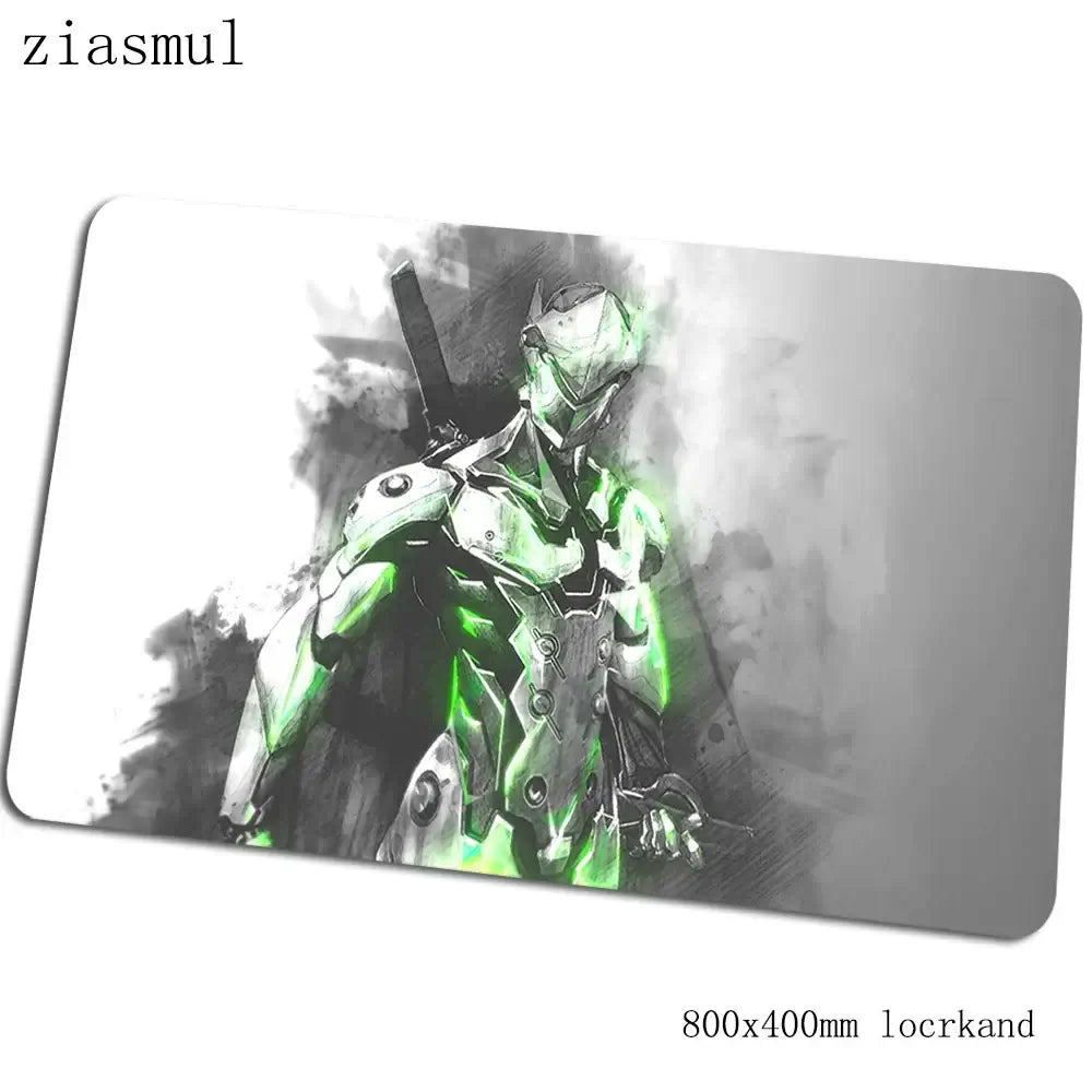 Tapete de rato Overwatch 800x400x3mm — bestseller, tapete gaming grande para rato e teclado, acessórios gaming para PC gamer