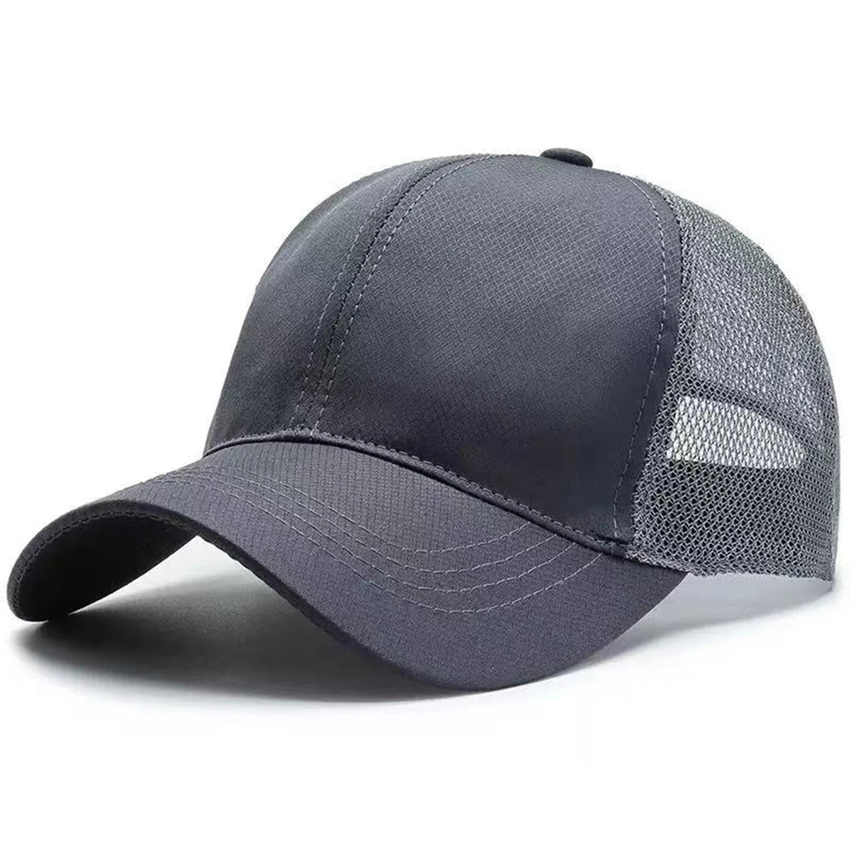 Unisex Solid Color Baseball Net Caps Spring and Summer Outdoor Adjustable Casual Hats Sunscreen Hat Sports Cap