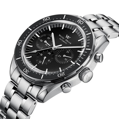 WM Watch Automatic Mechanical Watch 200M Waterproof Casual Classic Business Welly Merck Men Watches 170M-WM