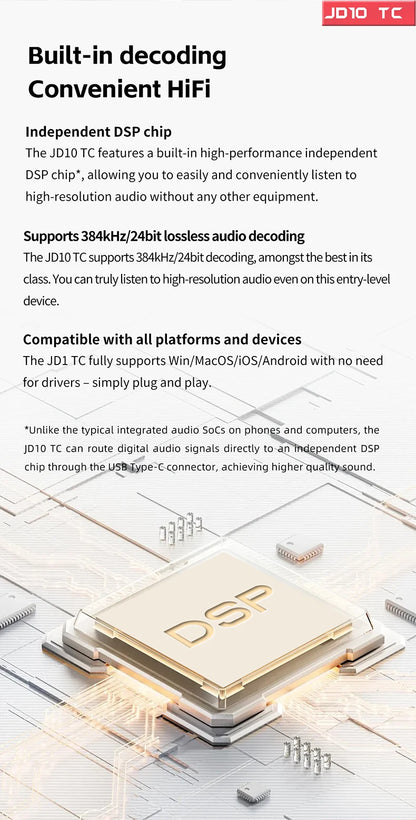 FiiO JD10 3.5mm / Type-C Wired In-Ear Earphone Hi-Res Audio HIFI Bass Stereo Music Earbuds Sport Gaming Headset