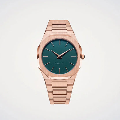 Untra Thin All Stainless Steel Sun Pattern Japan Movement Waterproof Men Quartz Watch With Original Logo