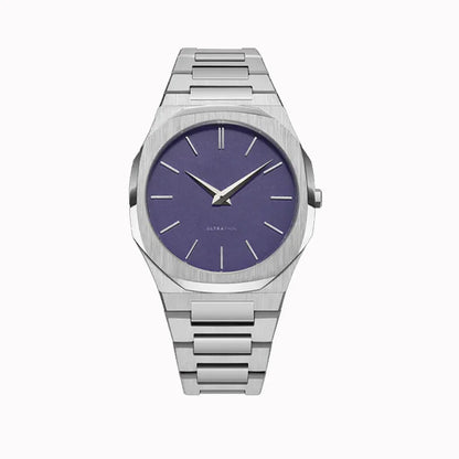 Untra Thin All Stainless Steel Sun Pattern Japan Movement Waterproof Men Quartz Watch With Original Logo