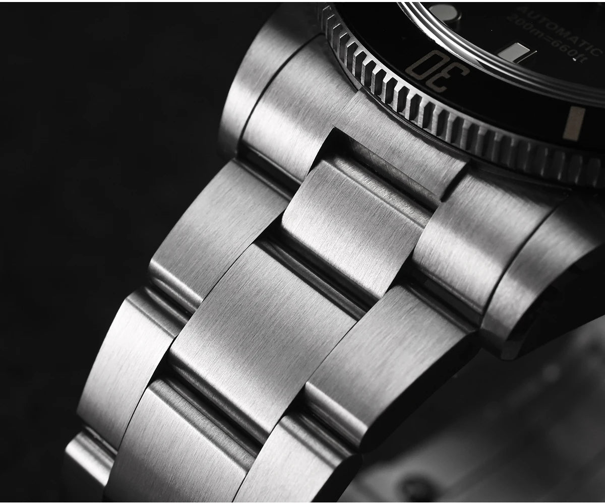 San Martin New Upgraded 37mm BB54 Vintage Men Diver Watch ST2130 Automatic Mechanical Sapphire Luminous Waterproof 200m SN0138