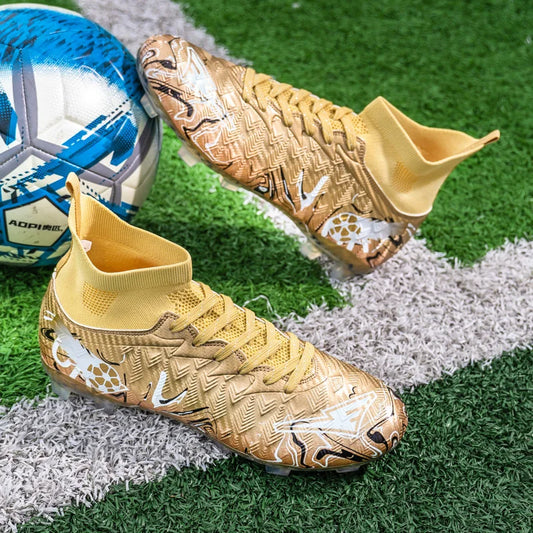 ro „Performance HighCut“ futbolo bateliai FG TF su spygliais, kvėpuojantys, lengvi, skirti treniruotėms ir varžyboms lauke ant žolės ir dirbtinės vejos