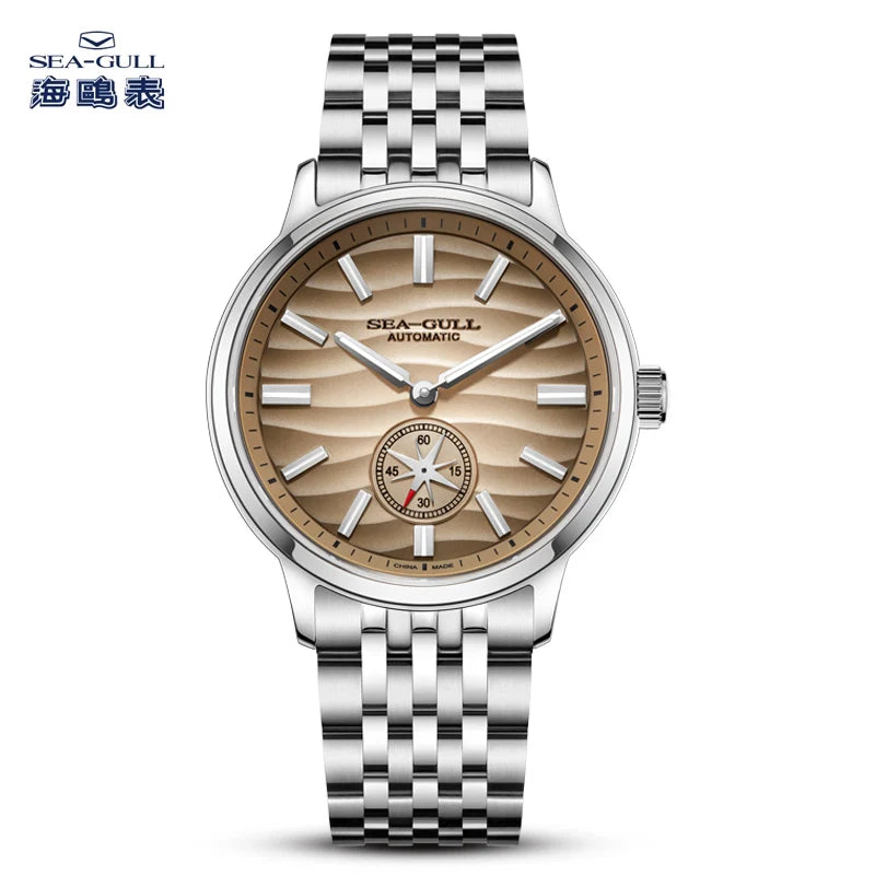 Seagull Watch 39.5mm Men's Watch 5Bar Waterproof Automatic Mechanical Watches Luminous Watches for Man 6180 relogio masculino