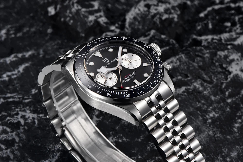 2026 New PAGANI Panda DESIGN Mens Watch Luxury Quartz Speed Sports Chronograph Watch Men AR Sapphire Luminous water lock