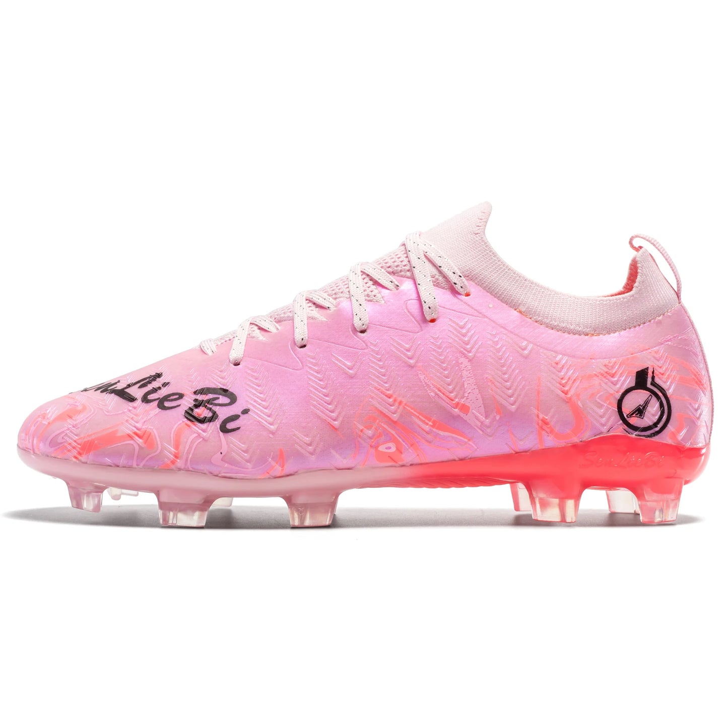 Chuteiras de Futebol Profissionais para Homem de Cano Alto, Pitons FG e TF, Ténis para Treinos e Jogos ao Ar Livre, Multicolor, Resistentes ao Desgaste