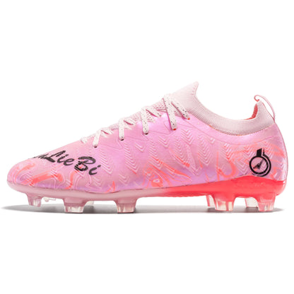 Chuteiras de Futebol Profissionais para Homem de Cano Alto, Pitons FG e TF, Ténis para Treinos e Jogos ao Ar Livre, Multicolor, Resistentes ao Desgaste