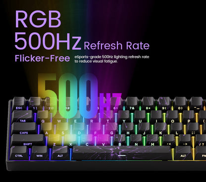 Teclado magnético Akko MonsGeek FUN68 FUN60 PRO&MAX HE 60% 65% para gaming, teclados gaming Rapid Trigger 8K, teclado personalizado para gamer e esports