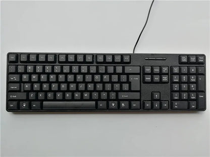 Teclas para teclado en español, francés, ruso y árabe | Teclado gaming USB con cable de 104 teclas para ordenador