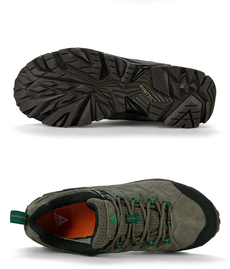 HUMTTO Zapatillas de senderismo para hombre, calzado de invierno para deportes al aire libre, escalada y caza, zapatillas de trekking cálidas para mujer, botines tácticos
