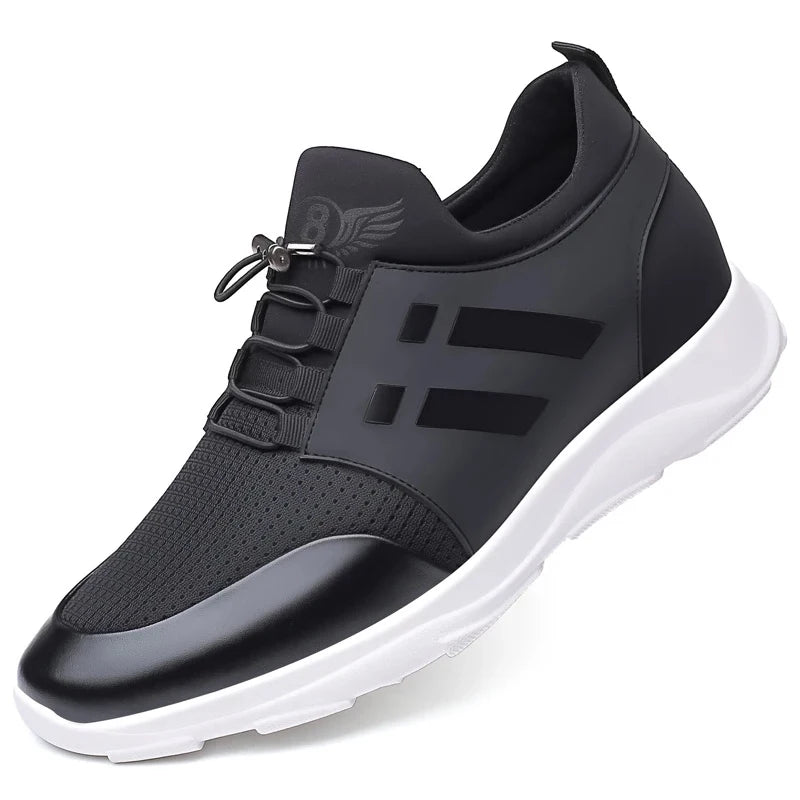 Oein 2022, baskets pour hommes, qualité supérieure, talon de 6 cm, chaussures de style britannique, nouvelles baskets d’été respirantes, chaussures de ville décontractées, grandes tailles, chaussures de bureau pour ho