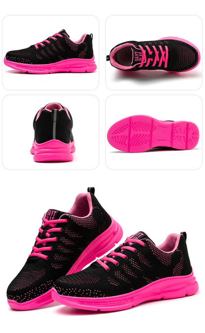 Chaussures de travail roses pour femmes, baskets de travail à bout en acier, chaussures de sécurité Anti-écrasement et Anti-perforation, chaussures de protection pour hommes et femmes, nouvelle collection 2026