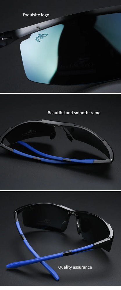 Cookshark 2025 New Sunglasses Men's Sunglasses Tide Polarized Drivers Driving Glasses