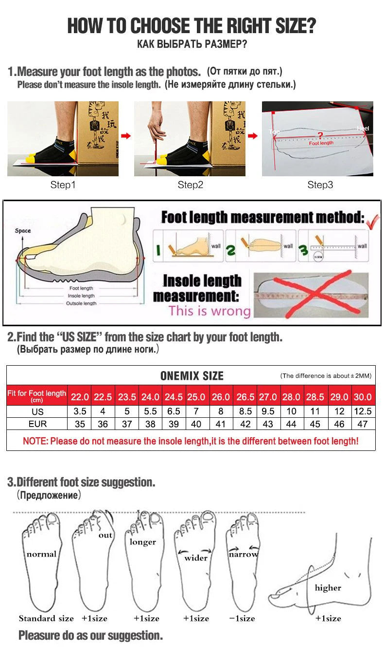 ONEMIX Chaussures de sport décontractées d'automne-hiver pour homme, chaussures de marche en plein air, chaussures légères antidérapantes, chaussures de trekking pour homme