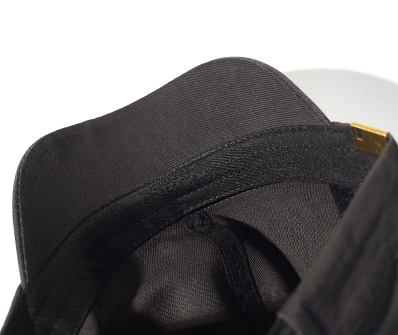Short Brim Baseball Cap Cotton Men Women Soft Vintage Dad Hat Adjustable Trucker Style Low Profile Caps