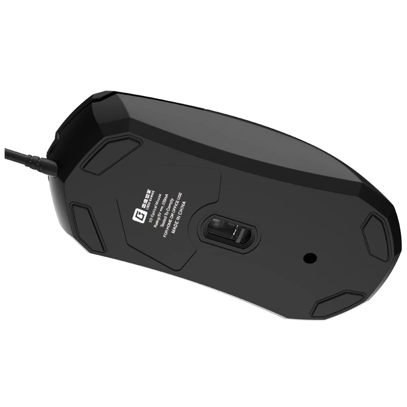 LINDO ZONE asztali számítógéphez vezetékes USB PS/2 ultra hosszú egér 2M/3M kábellel, 200CM/300CM, notebookhoz is, hosszabbított vezetékes egér
