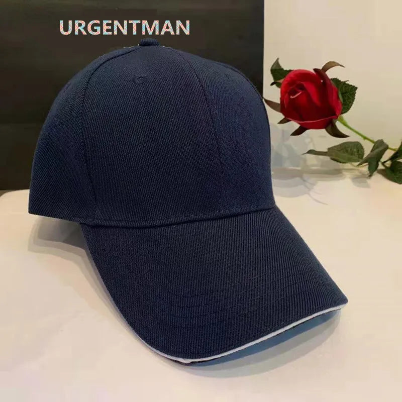 Unisex Cap Casual Acrylic Plain Baseball Cap Adjustable Hats For Women Men Hip Hop Cap Streetwear Dad Hat Wholesale