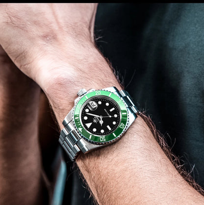 Orologio ADDIESDIVE in acciaio inox da uomo, al quarzo, stile business e casual europeo e americano, impermeabile, per sport outdoor
