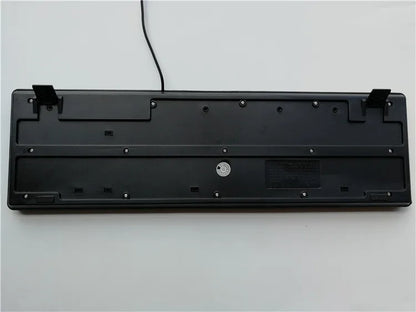 Teclas para teclado en español, francés, ruso y árabe | Teclado gaming USB con cable de 104 teclas para ordenador