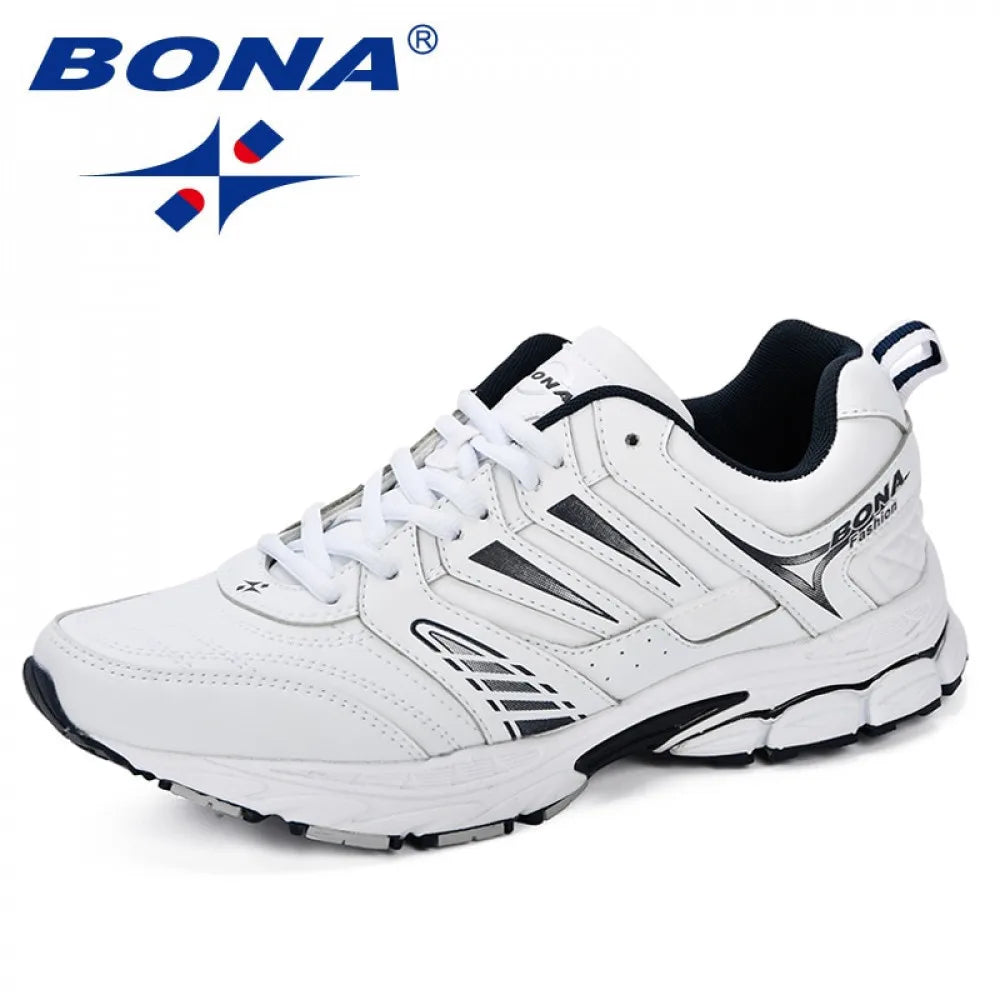 BONA Nový design Pánské boty Prodyšné Oblíbené pánské běžecké boty Outdoorové tenisky Sportovní boty Pohodlné