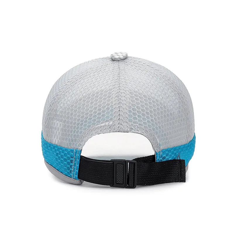 New Summer Children Kids Cute Baseball Cap Solid Breathable Snapback Hat Outdoor Cool Mesh Boy Girl Sun Cap Hat