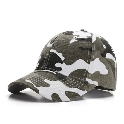 New Summer Children's Cotton Student Camouflage Hats Jungle Hunting Caps Baby Boy Girl Hip-Hop Adjustable Baseball Caps