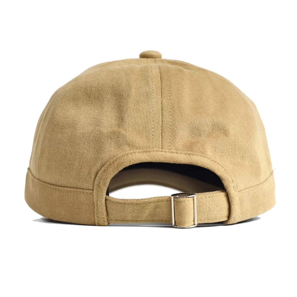 Vintage Short Brim Baseball Cap Cotton Men Women Soft Dad Hat Adjustable Trucker Style Low Profile Caps