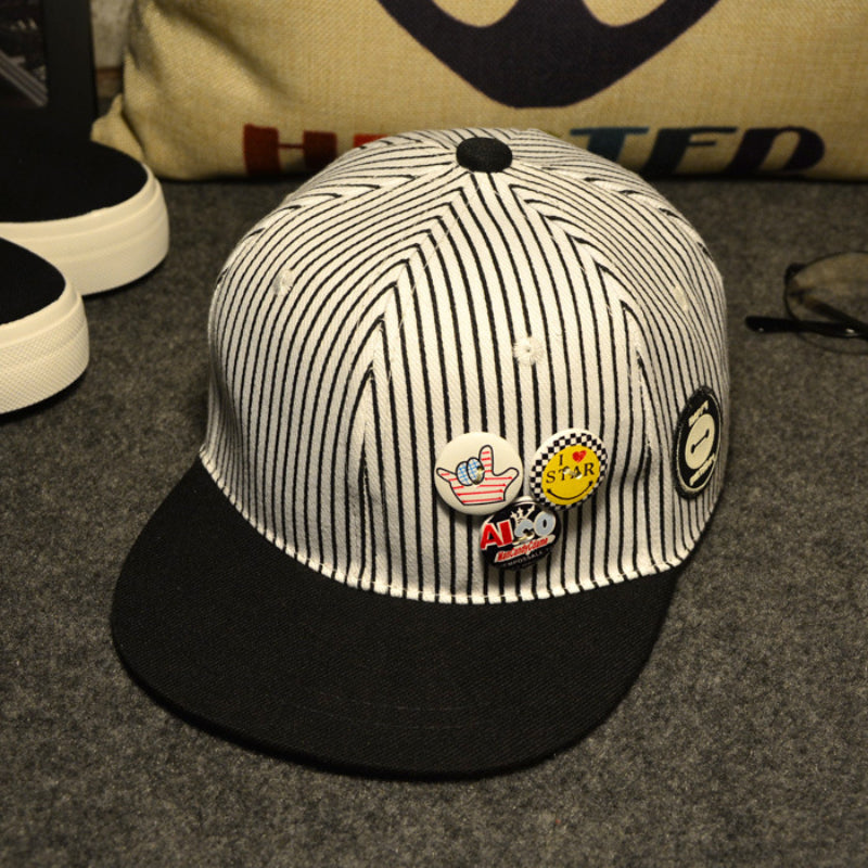 Children's Baseball Cap Girls Fashion All-match Korean Version of The Sun-shading Hats Boys Outdoor Street Cool Hip-hop Caps