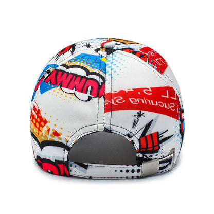 FS Brand White Street Graffiti Baseball Cap For Men Women Snapback Hip Hop Caps Cotton Summer Trucker Hat Casquette Homme 2026