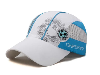 Connectyle  Kids Toddlers Lightweight Quick Dry Sun Visor Hat Adjustable UPF50+ Sun Protection Mesh Baseball Cap For Boys