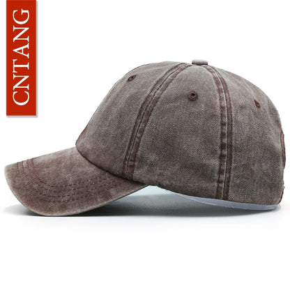 CNTANG modna klasična ležerna bejzbol kapa za muškarce proljeće ljeto prazne kape za žene pamuk jednobojni snapback unisex kape gorras