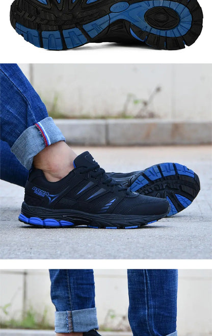 BONA Nový design Pánské boty Prodyšné Oblíbené pánské běžecké boty Outdoorové tenisky Sportovní boty Pohodlné