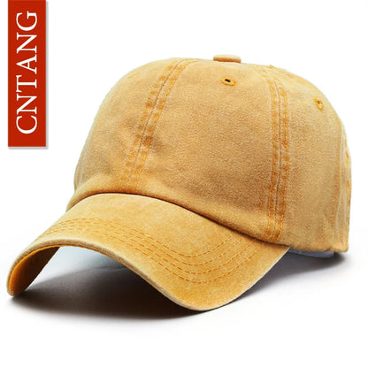 CNTANG modna klasična ležerna bejzbol kapa za muškarce proljeće ljeto prazne kape za žene pamuk jednobojni snapback unisex kape gorras