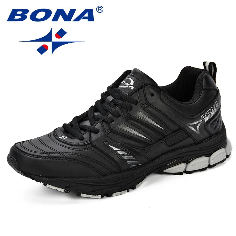 BONA Nový design Pánské boty Prodyšné Oblíbené pánské běžecké boty Outdoorové tenisky Sportovní boty Pohodlné