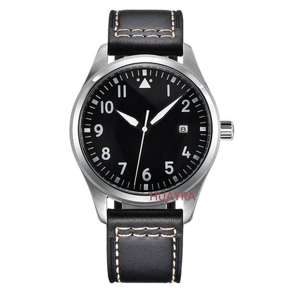 Men's Classic Black / Blue Dial Luminous Automatic Seagull or ST1612 2813 Sports Mechanical Watch AAA High Quality 40mm