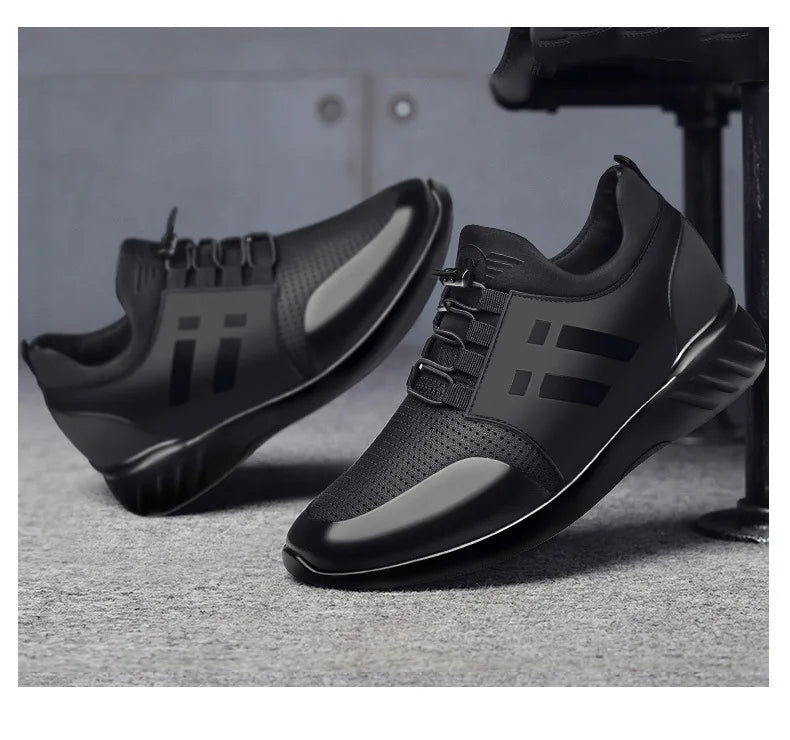 Oein 2022, baskets pour hommes, qualité supérieure, talon de 6 cm, chaussures de style britannique, nouvelles baskets d’été respirantes, chaussures de ville décontractées, grandes tailles, chaussures de bureau pour ho