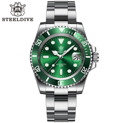 SD1953 Steeldive Brand 2022 Men Mechanical Wristwatch 41mm Stainless Steel Men Watch NH35 Sapphire Glass Men Watches