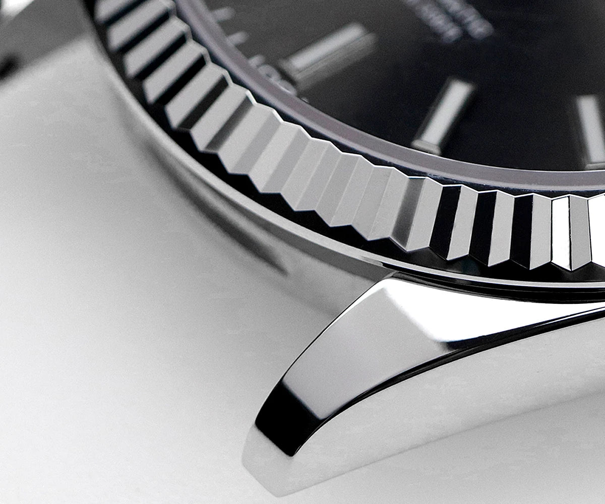Cronos DateJ Luxury Men Watch Stainless Steel 5 Links Bracelet PT5000 Miyot 9015 100m Water Resistant Sapphire L6046M