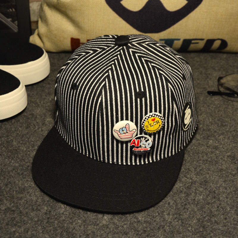 Children's Baseball Cap Girls Fashion All-match Korean Version of The Sun-shading Hats Boys Outdoor Street Cool Hip-hop Caps