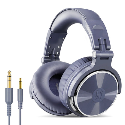 Oneodio Professional DJ Headphones Over Ear Studio Monitor Headset With Microphone HIFI Wired Bass Gaming Headset For Phone