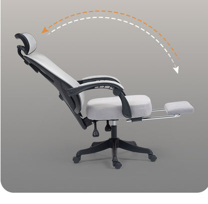 UVR Ergonomic Gaming Computer Chair with Adjustable Height, Swivel Office Chair, Comfortable Armrest Lift Chair for Home & Work