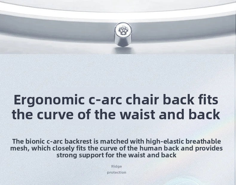 Cadeira de escritório para computador ergonómica, estudo sedentário, mahjong, conferência e dormitório