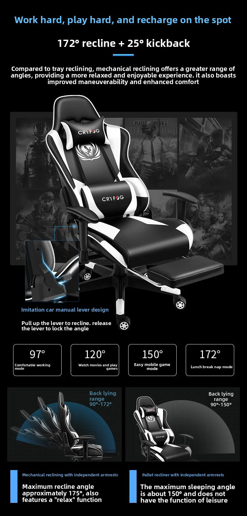 Office chairE-sports  Gaming  Gaming  Home Computer  Internet Cafe E-sports  Comfortable Sedentary Wholesale